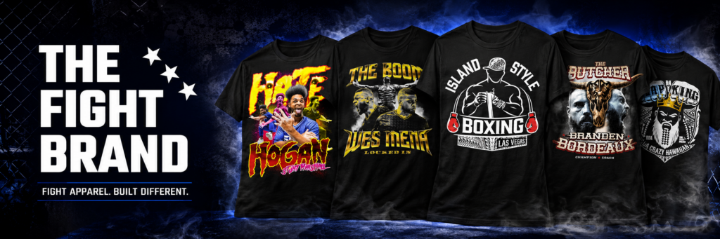 The Fight Brand The Fight Fan UFC Power Slap Las Vegas MMA Boxing BJJ 